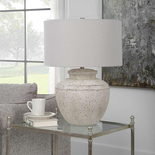 Uttermost - Artifact Aged Stone Table Lamp - 30162-1 veiw 2