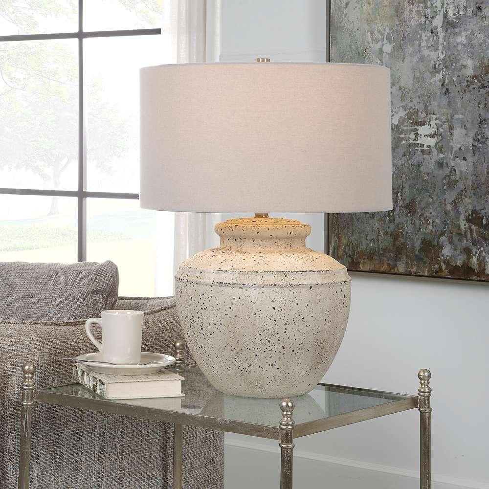 Uttermost - Artifact Aged Stone Table Lamp - 30162-1 veiw 4