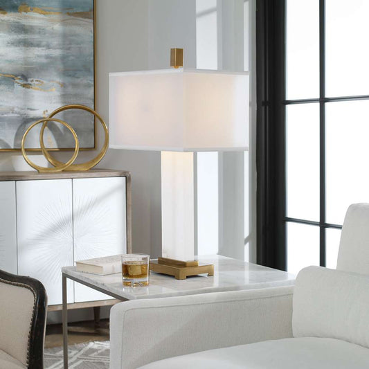 Uttermost - Athanas Alabaster Lamp - 26136-1 veiw 2