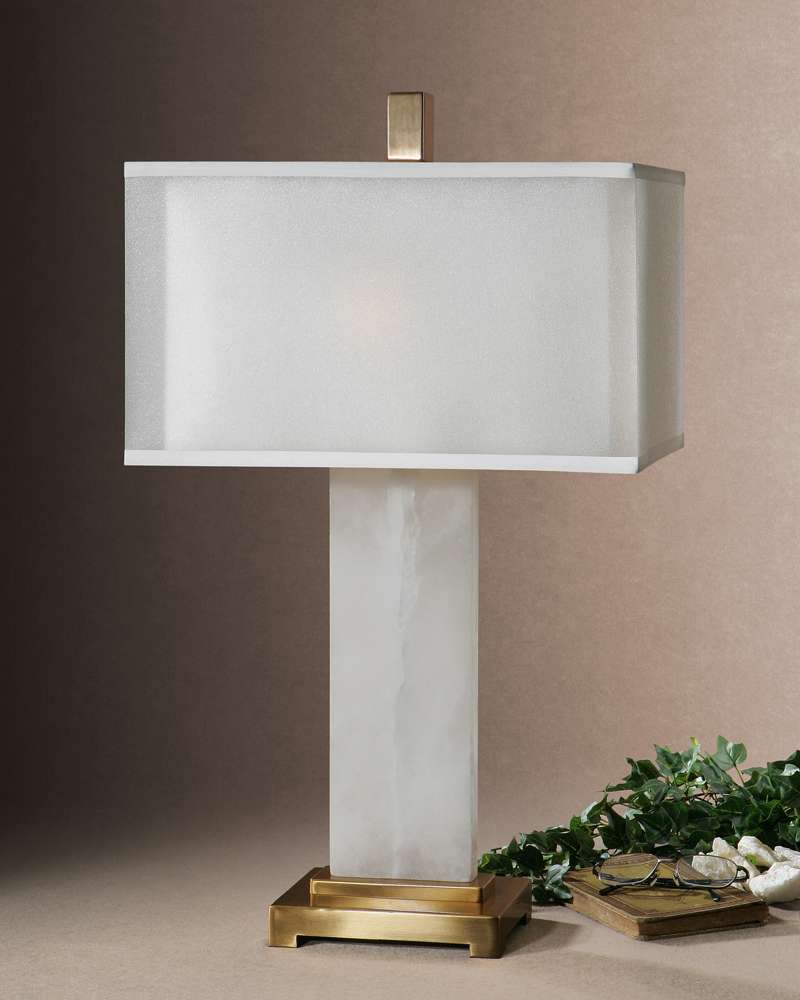 Uttermost - Athanas Alabaster Lamp - 26136-1 veiw 3