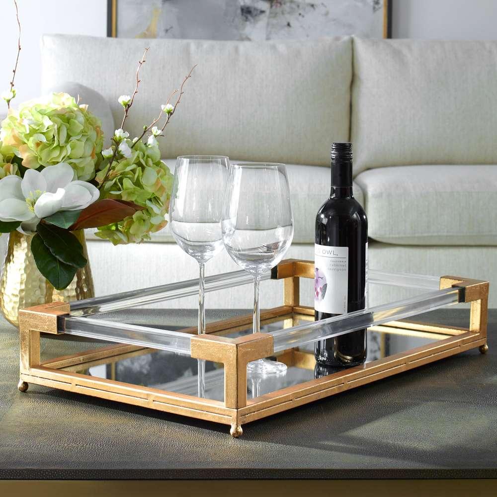 Uttermost - Balkan Mirrored Tray - 18706 veiw 4