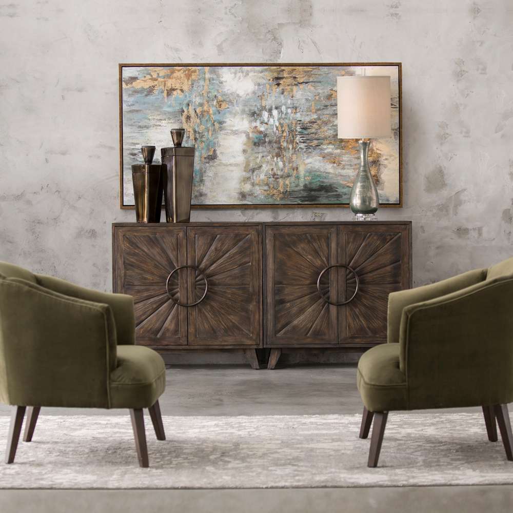 Uttermost - Behind The Falls Abstract Art - 31414 veiw 4