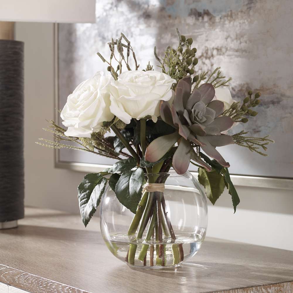 Uttermost - Belmonte Floral Bouquet & Vase - 60182 veiw 4