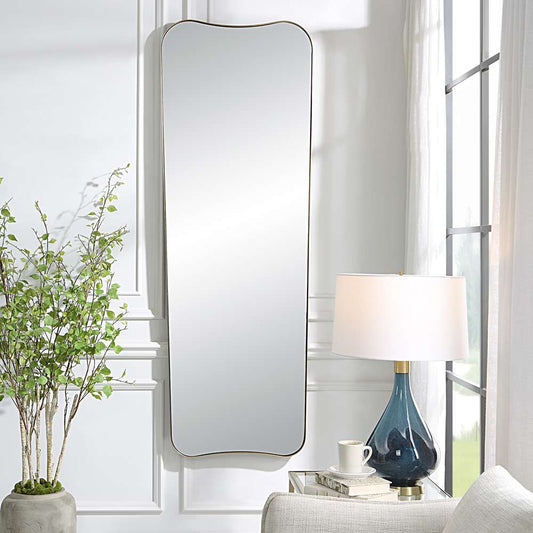Uttermost - Belvoir Large Antique Brass Mirror - 09839 veiw 2