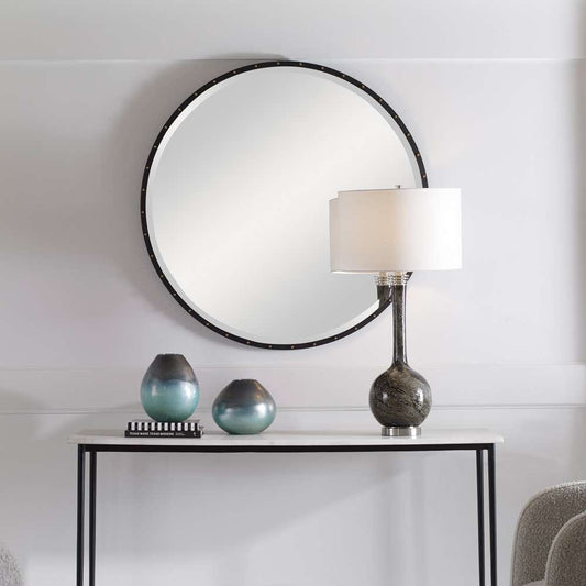 Uttermost - Benedo Round Mirror - 09456 veiw 2