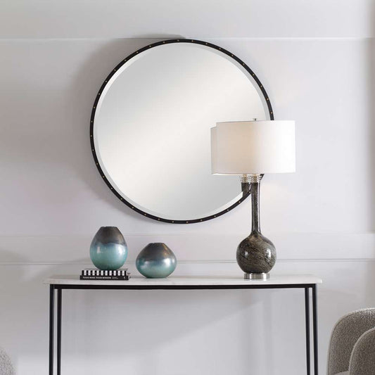 Uttermost - Benedo Round Mirror - 09456 veiw 2
