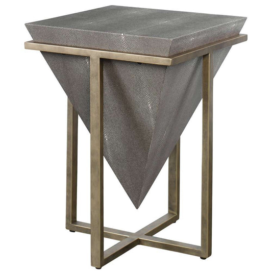 Uttermost - Bertrand Shagreen Accent Table - 25123 veiw 2