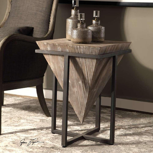Uttermost - Bertrand Wood Accent Table - 24864 veiw 2