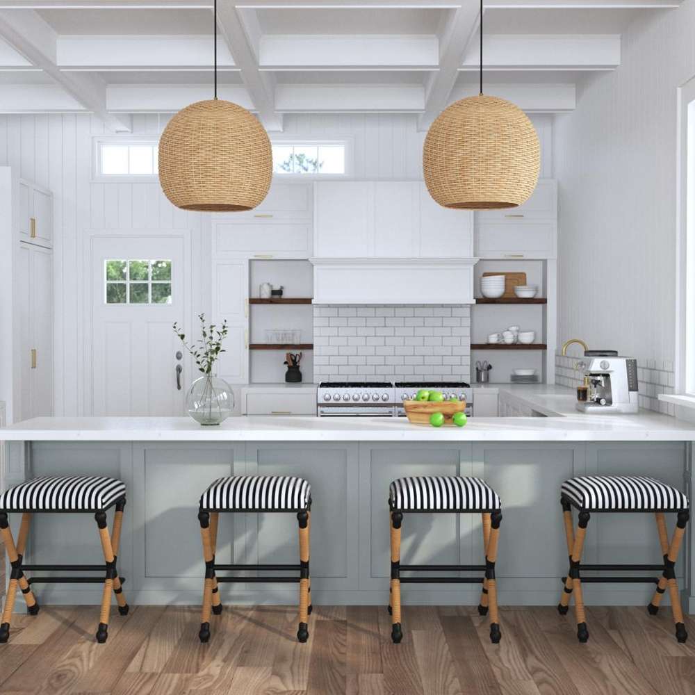 Uttermost - Braddock Backless Counter Stool - 23711 veiw 4