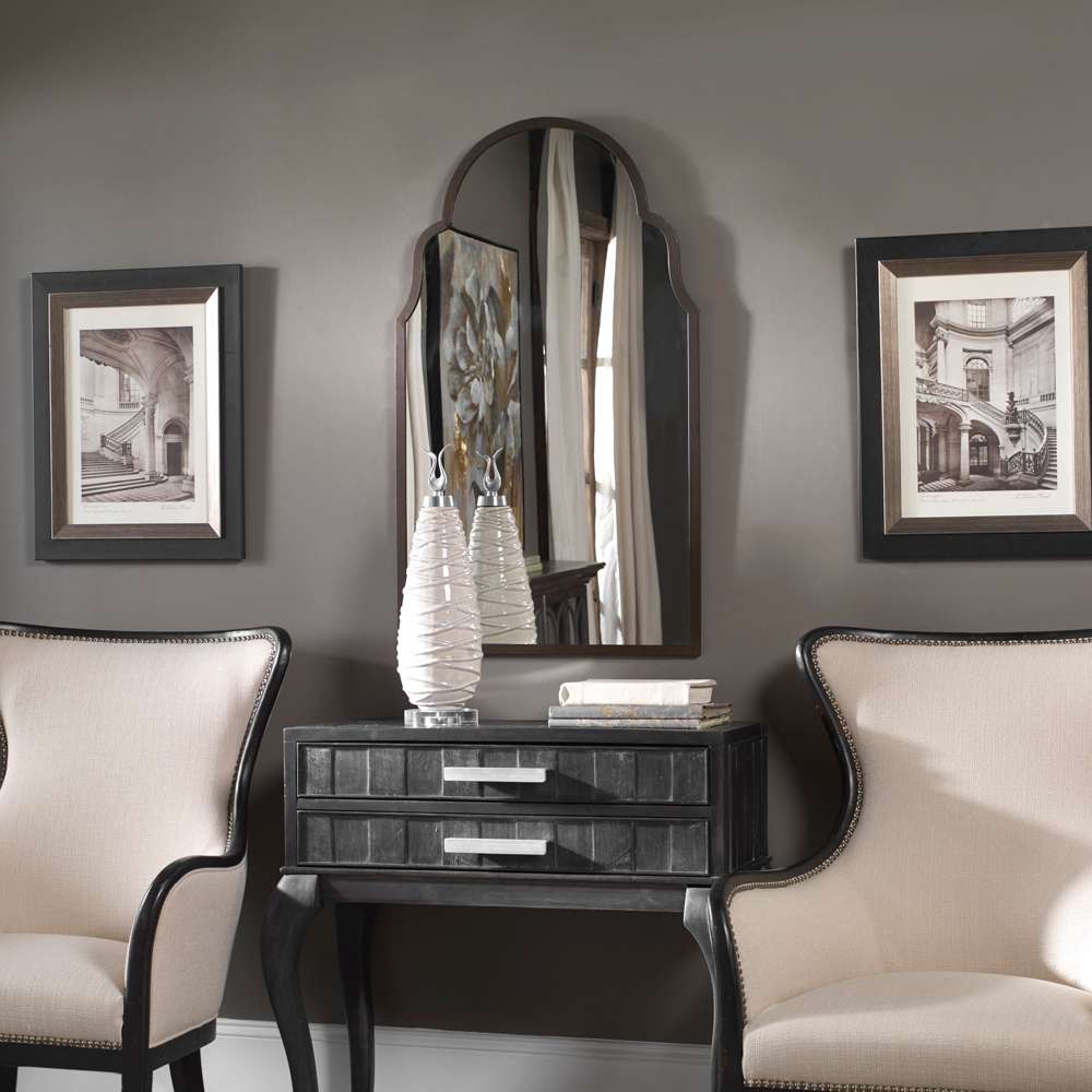 Uttermost - Brayden Arch Metal Mirror - 12668-P veiw 4
