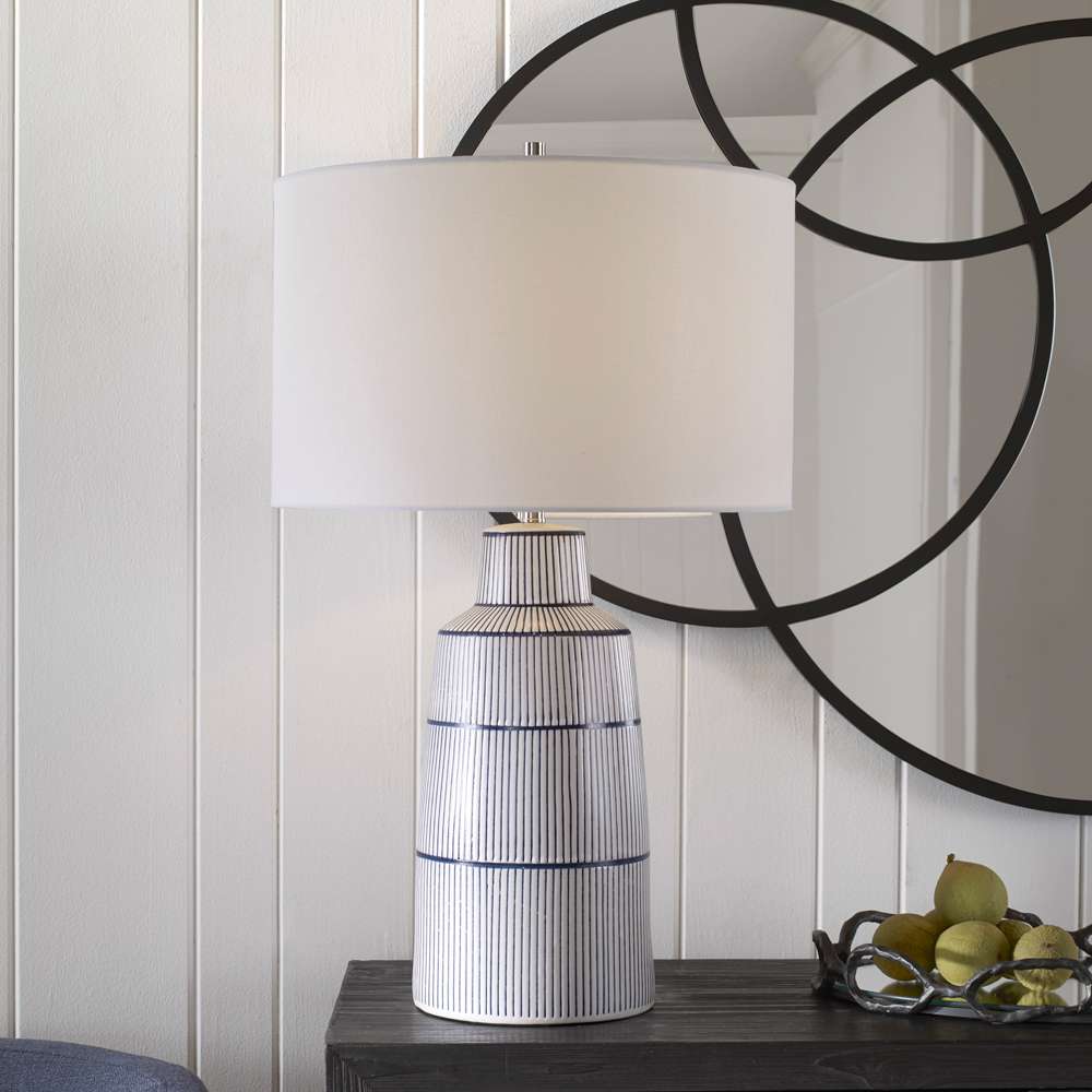 Uttermost - Breton Nautical Stripe Table Lamp - 30059-1 veiw 4