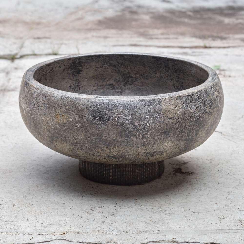 Uttermost - Brixton Aged Black Bowl - 17107 veiw 3