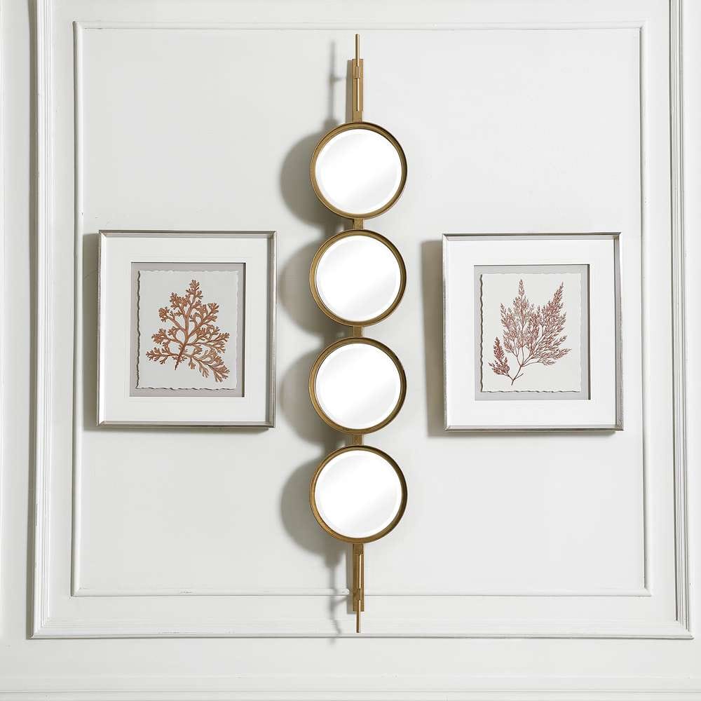Uttermost - Button Gold Mirror - 09666 veiw 4