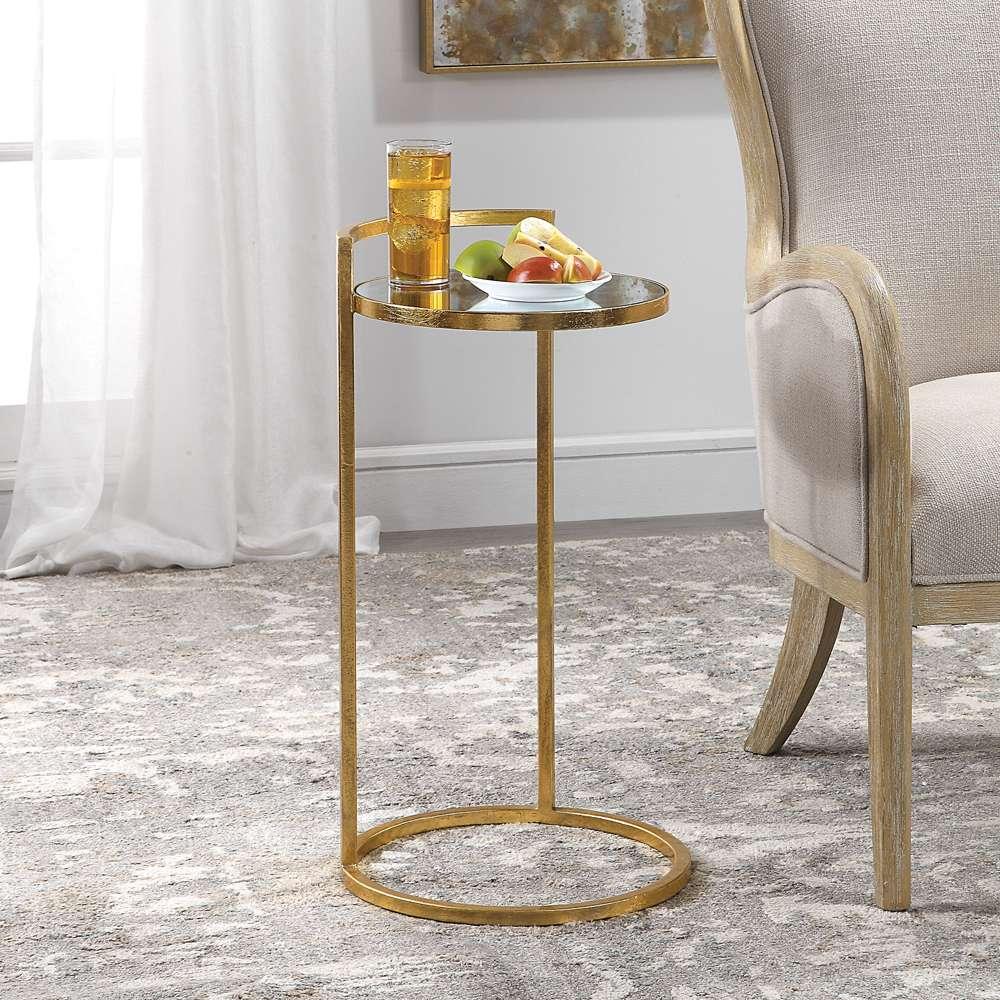 Uttermost - Cailin Gold Accent Table - 24886 veiw 4
