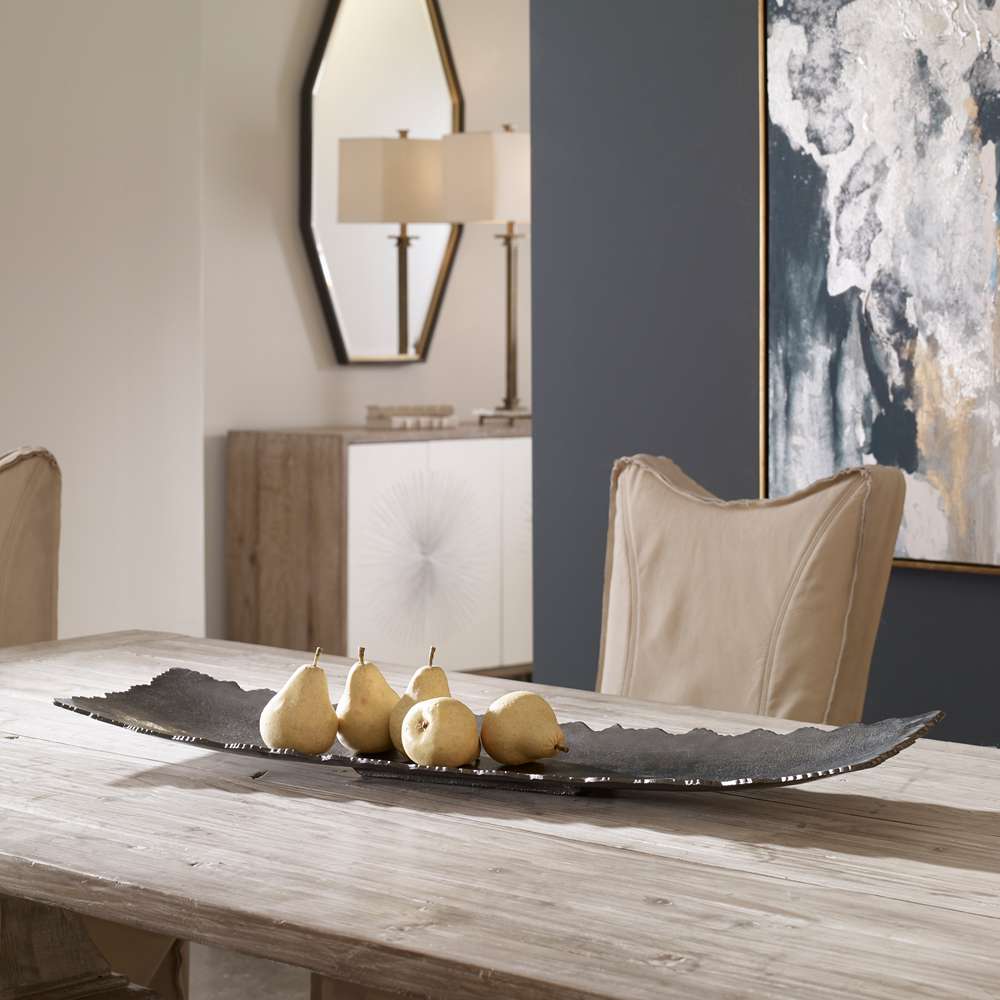 Uttermost - Camilla Dark Nickel Tray - 20074 veiw 4