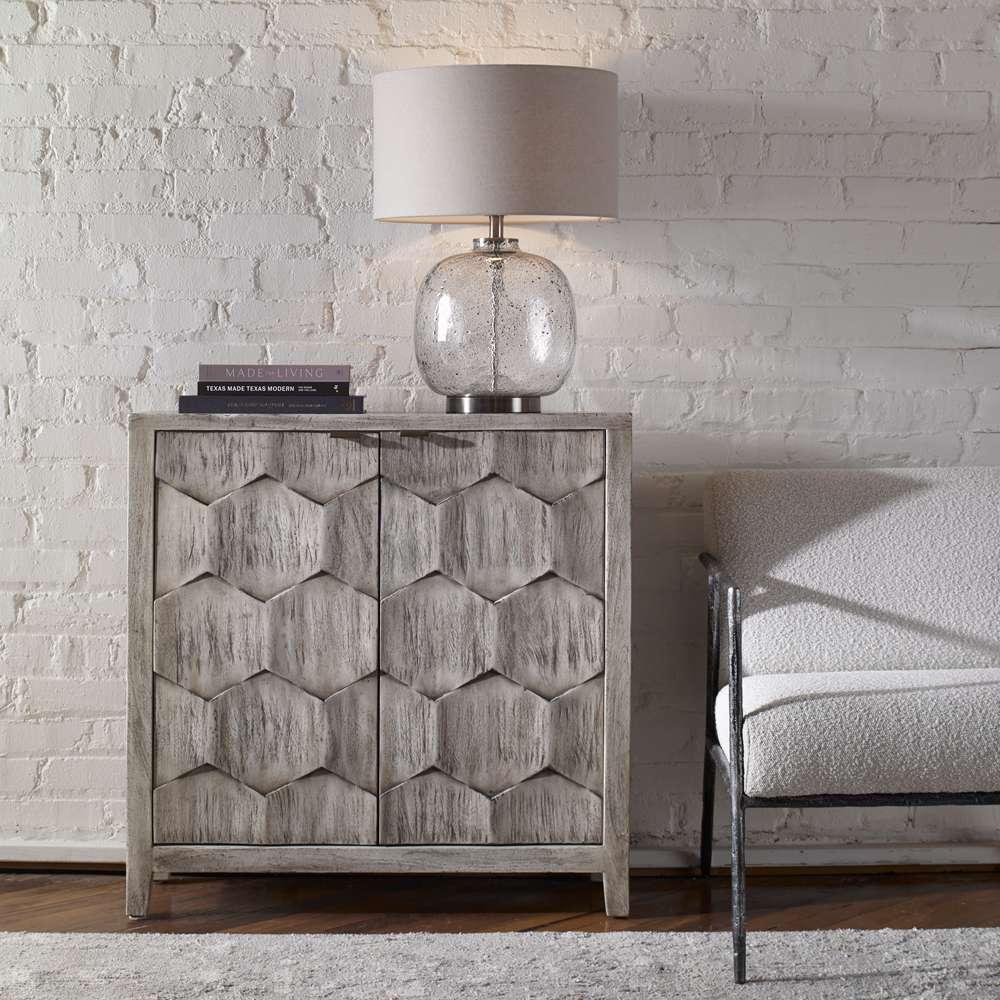 Uttermost - Catori Smoked Ivory Console Cabinet - 25862 veiw 4