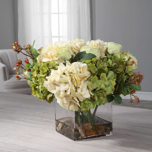 Uttermost - Cecily Hydrangea Bouquet - 60155 veiw 2