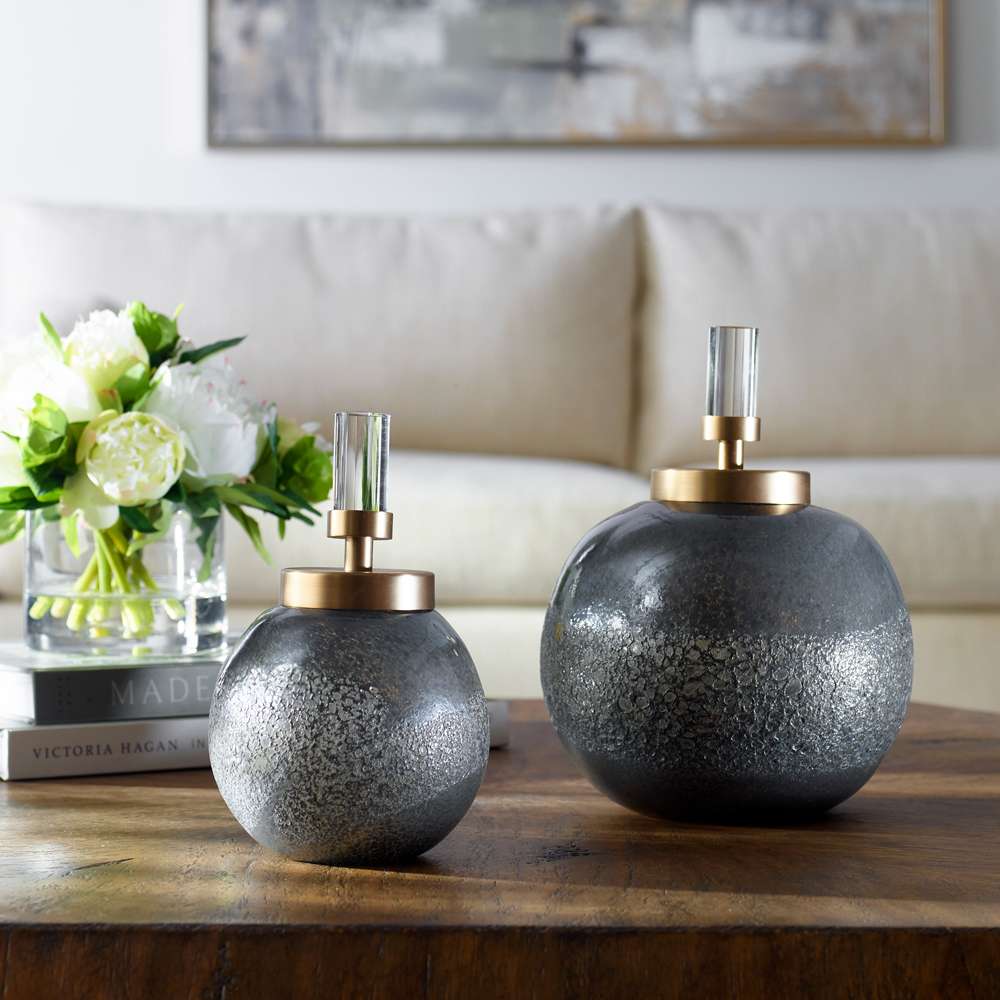 Uttermost - Cessair Art Glass Bottles (Set of 2) - 17729 veiw 4