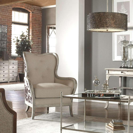 Uttermost - Chalina High Back Armchair - 23611 veiw 2