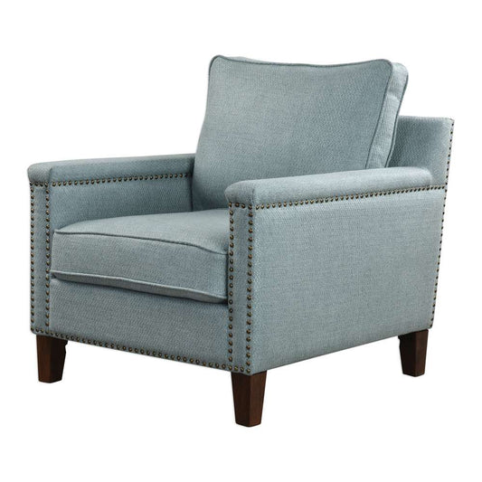Uttermost - Charlotta Sea Mist Accent Chair - 23381 veiw 2