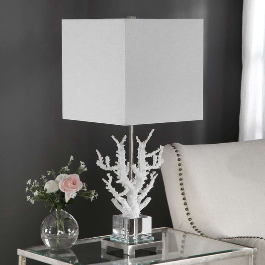 Uttermost - Corallo White Coral Table Lamp - 29679-1 veiw 2