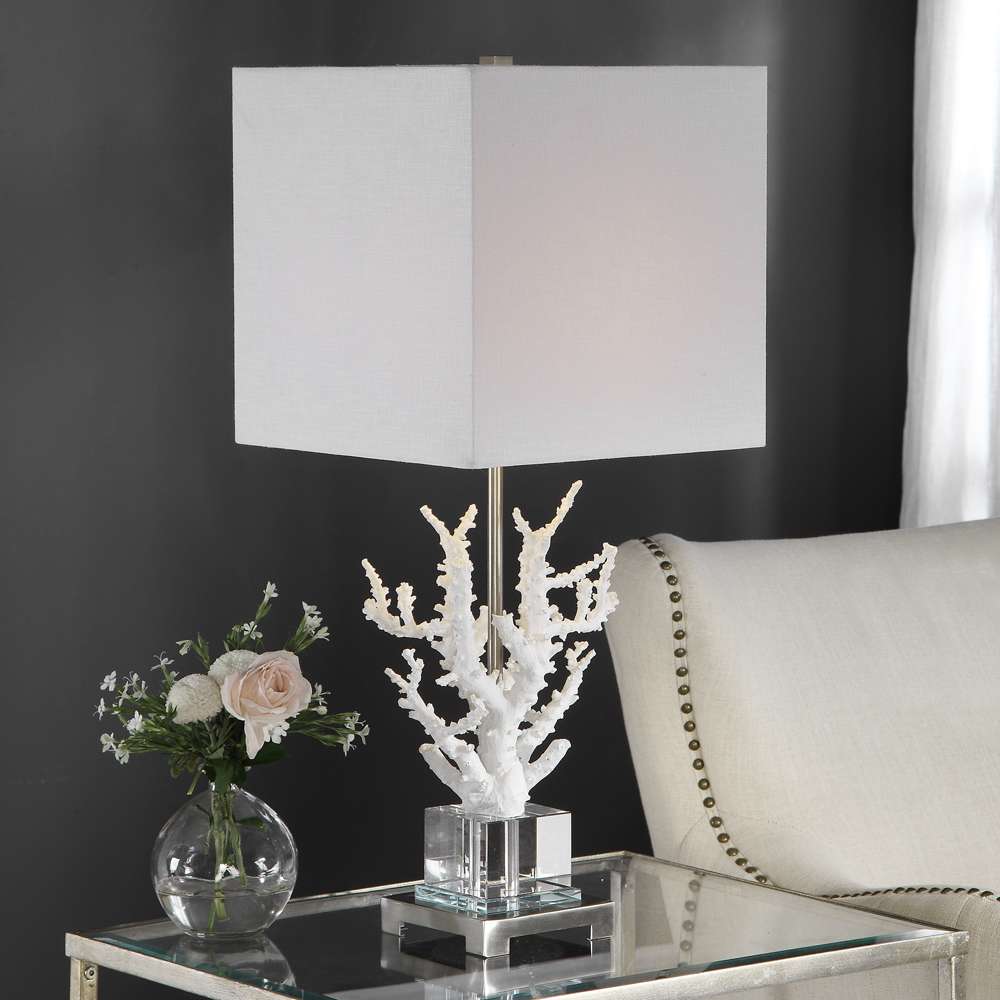Uttermost - Corallo White Coral Table Lamp - 29679-1 veiw 4