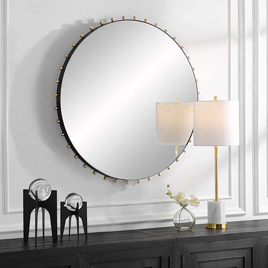 Uttermost - Cosmopolitan Round Mirror - 09936 veiw 2
