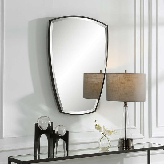 Uttermost - Crest Curved Iron Mirror - 09892 veiw 2