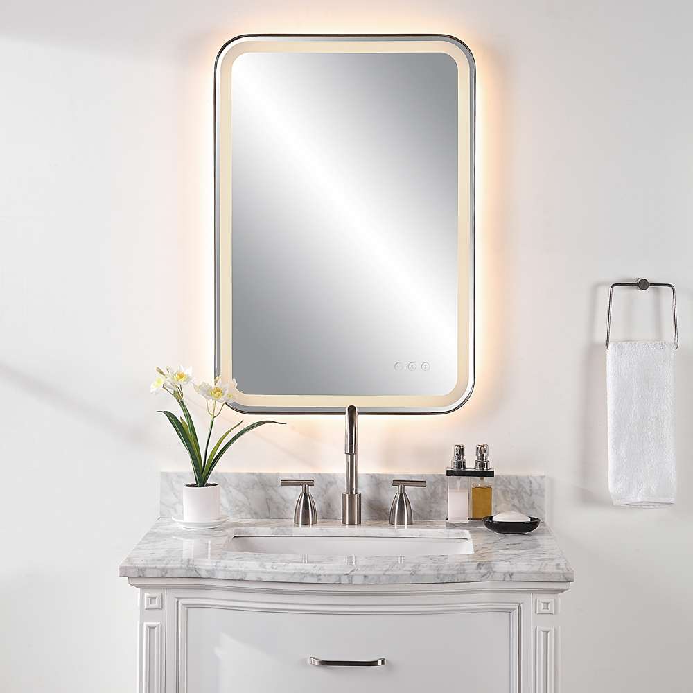 Uttermost - Crofton Lighted Black Vanity Mirror - 09861 veiw 4