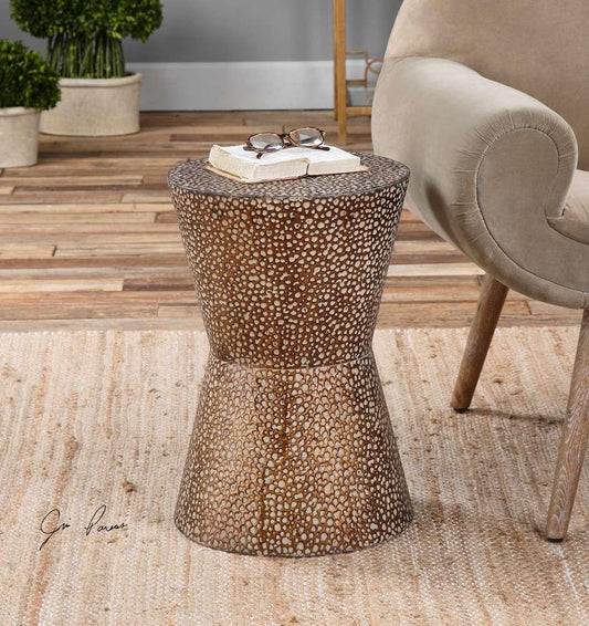 Uttermost - Cutler Drum Shaped Accent Table - 24461 veiw 2