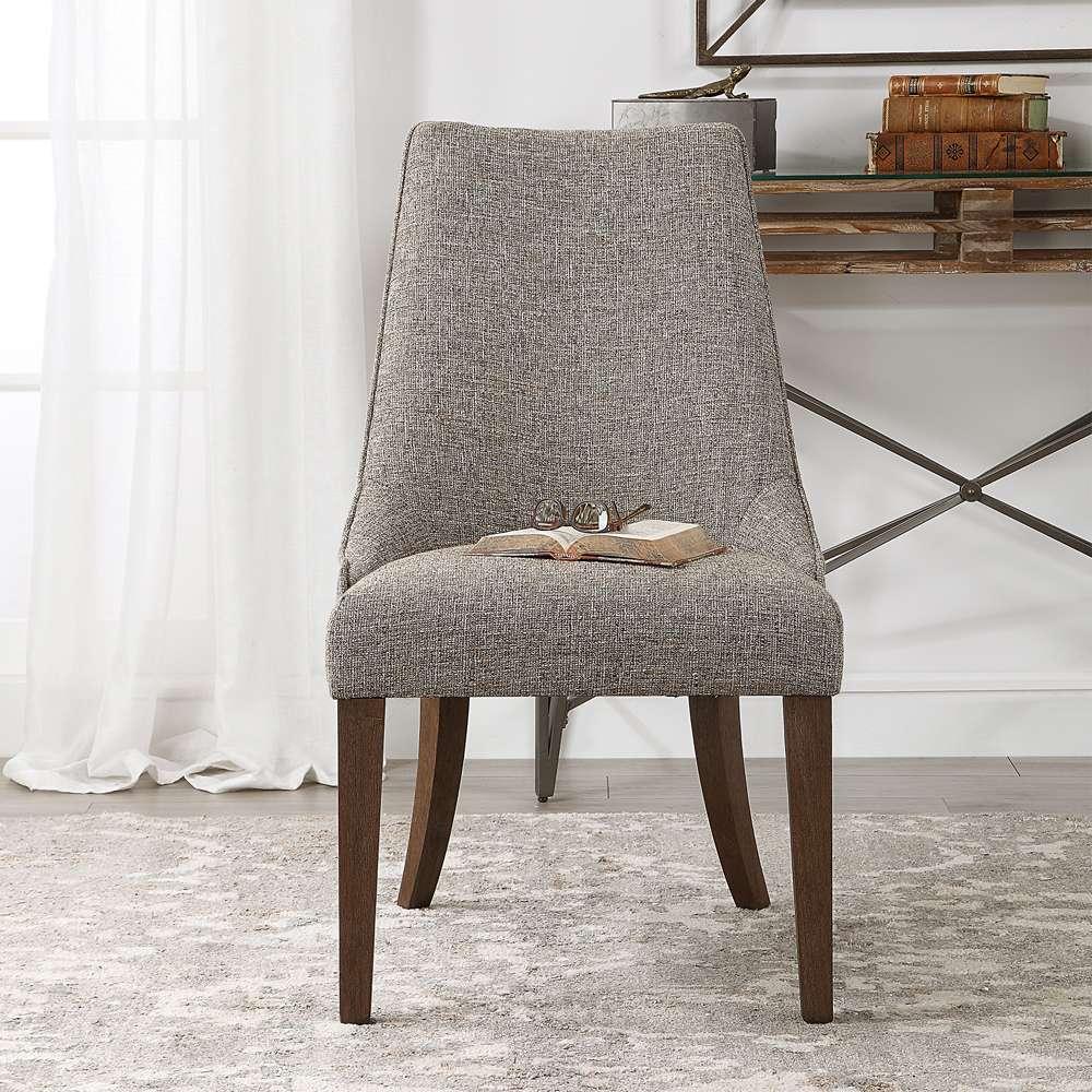 Uttermost - Daxton Earth Tone Armless Chair - 23494 veiw 4
