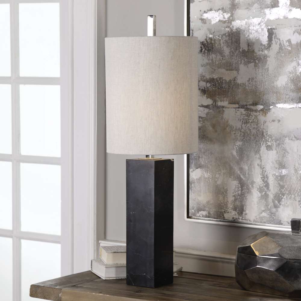 Uttermost - Delaney Marble Column Accent Lamp - 29359-1 veiw 3
