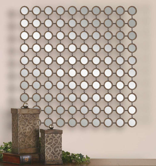 Uttermost - Dinuba Antique Silver Champagne Mirror - 12793 veiw 2