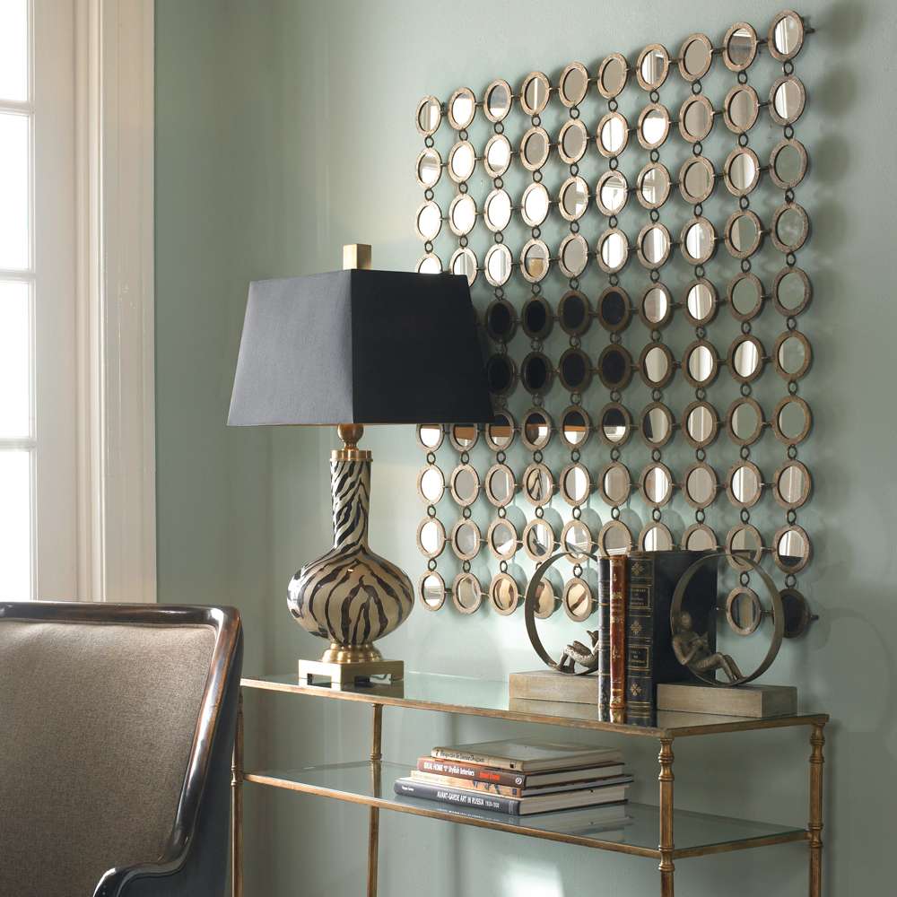 Uttermost - Dinuba Antique Silver Champagne Mirror - 12793 veiw 3