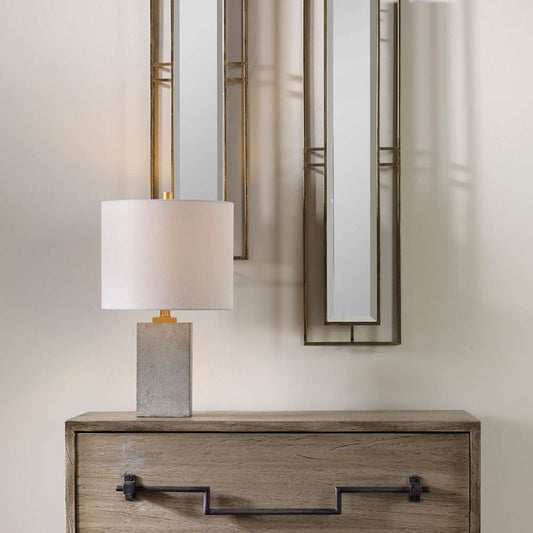 Uttermost - Drexel Concrete Block Lamp - 29237-1 veiw 2