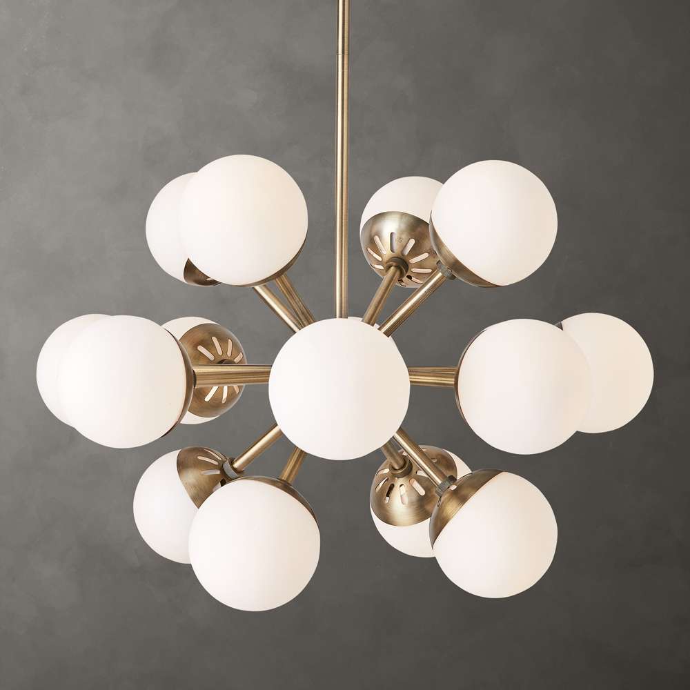 Uttermost - Droplet 16 Light Sputnik Chandelier - 21357 veiw 4