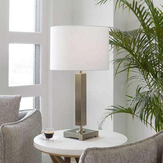 Uttermost - Duomo Brass Table Lamp - 30014-1 veiw 2