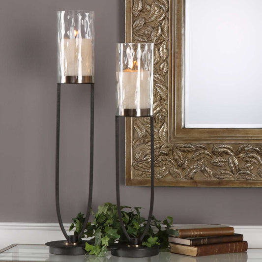 Uttermost - Durga Iron Work Candleholders Set/2 - 18835 veiw 2