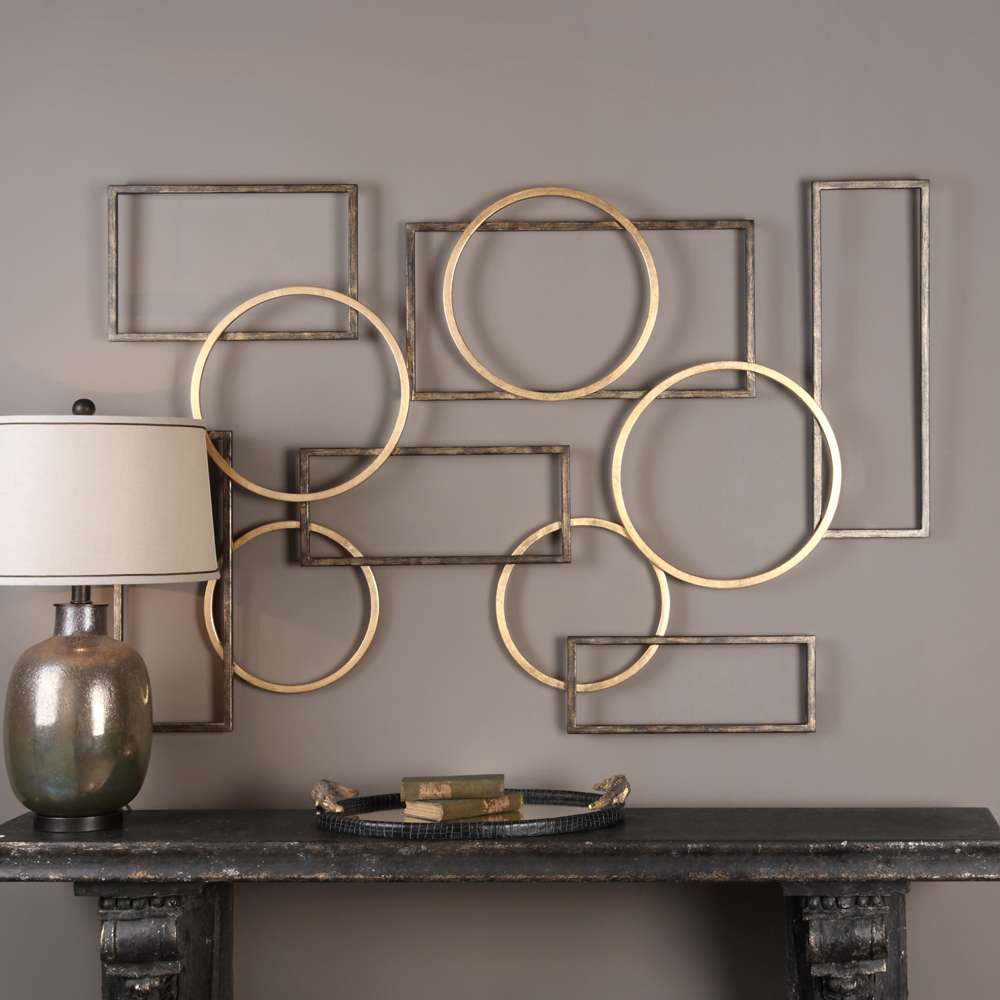 Uttermost - Elias Bronze And Gold Wall Art - 04062 veiw 2