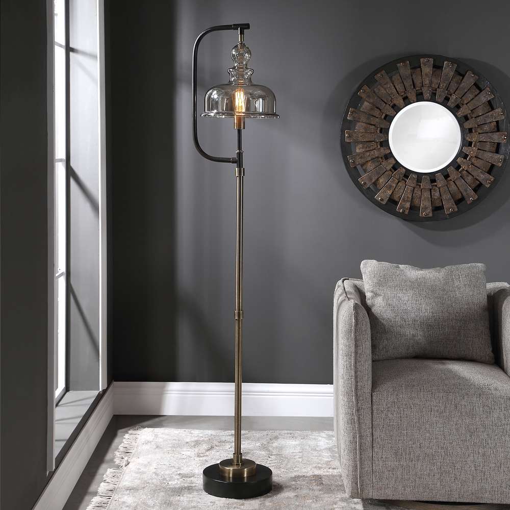 Uttermost - Elieser Industrial Floor Lamp - 28193-1 veiw 4