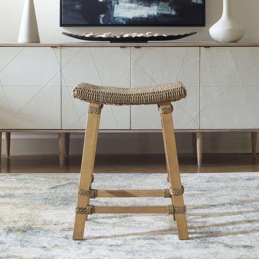 Uttermost - Everglade Sea Grass Counter Stool - 22903 veiw 2