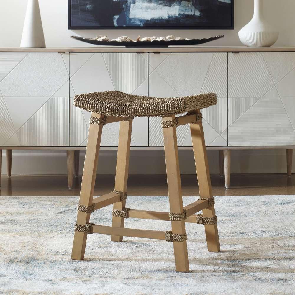Uttermost - Everglade Sea Grass Counter Stool - 22903 veiw 4