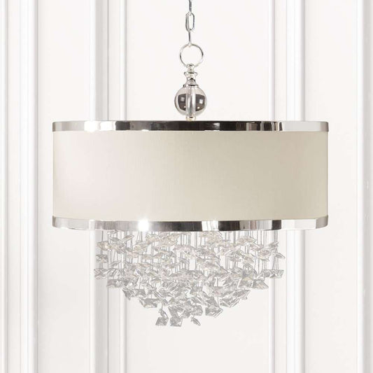 Uttermost - Fascination 3 Light Silken Drum Pendant - 21908 veiw 2