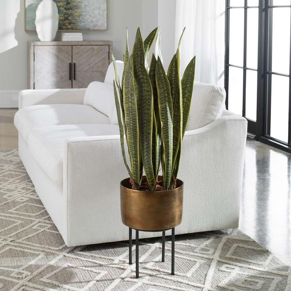 Uttermost - Fasita Brass Planter 2 Cartons - 60185 veiw 4