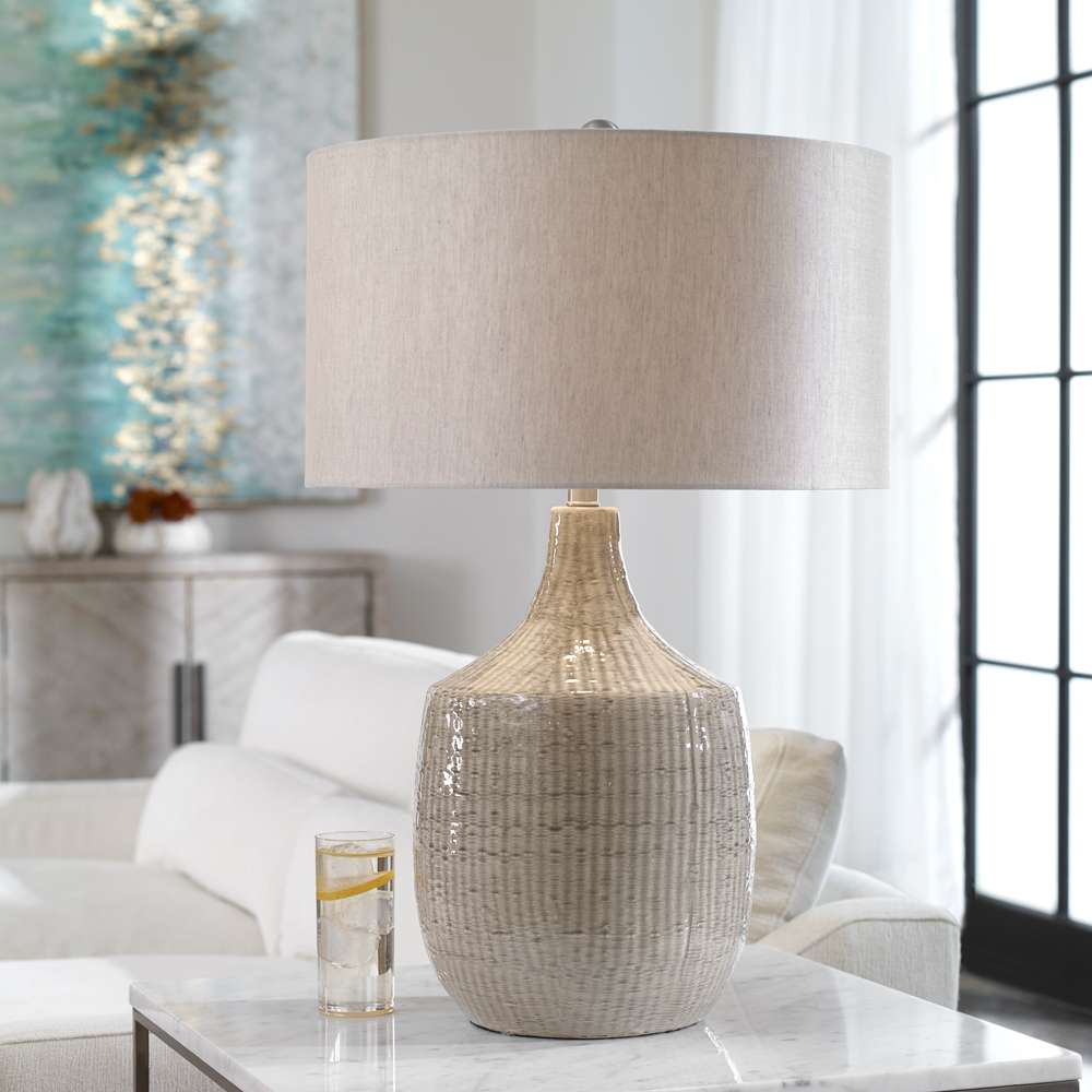 Uttermost - Felipe Gray Table Lamp - 28205-1 veiw 4