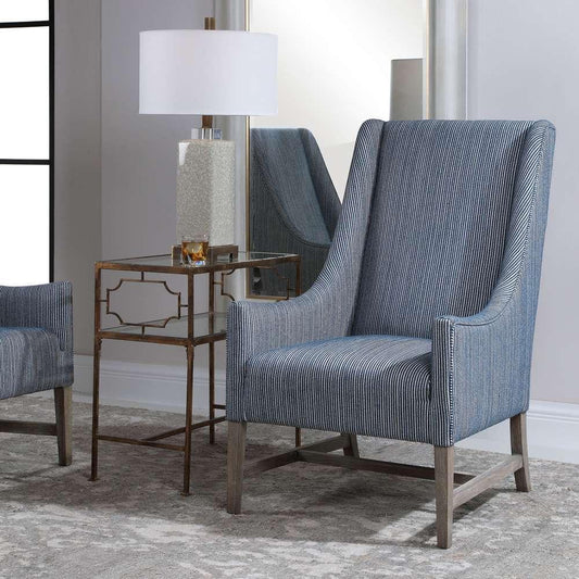 Uttermost - Galiot Wingback Accent Chair - 23562 veiw 2