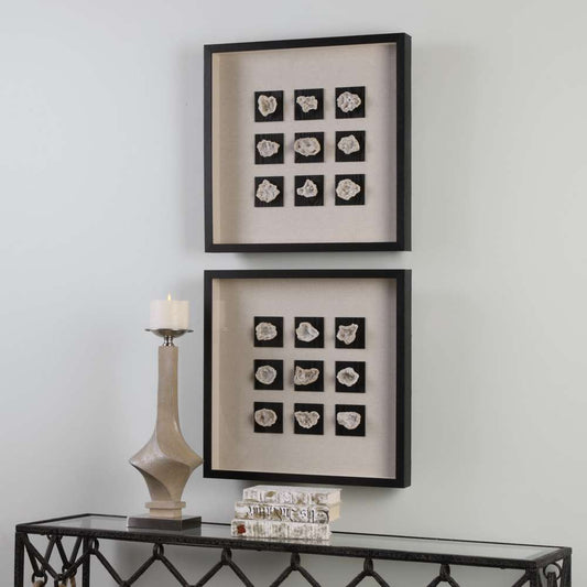 Uttermost - Geode Linen Shadow Box - 04080 veiw 2