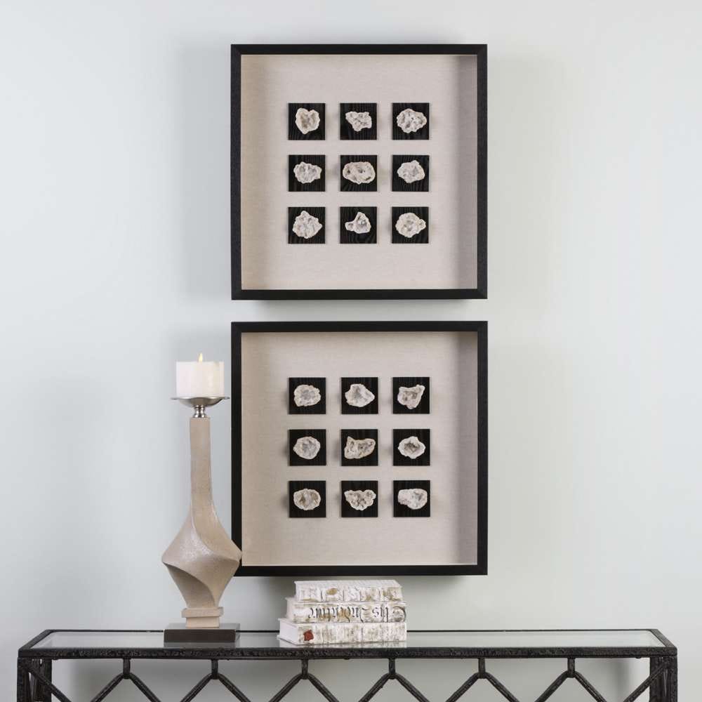 Uttermost - Geode Linen Shadow Box - 04080 veiw 3