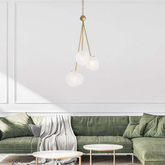 Uttermost - Geodesic 3 Light Pendant - 21575 veiw 2