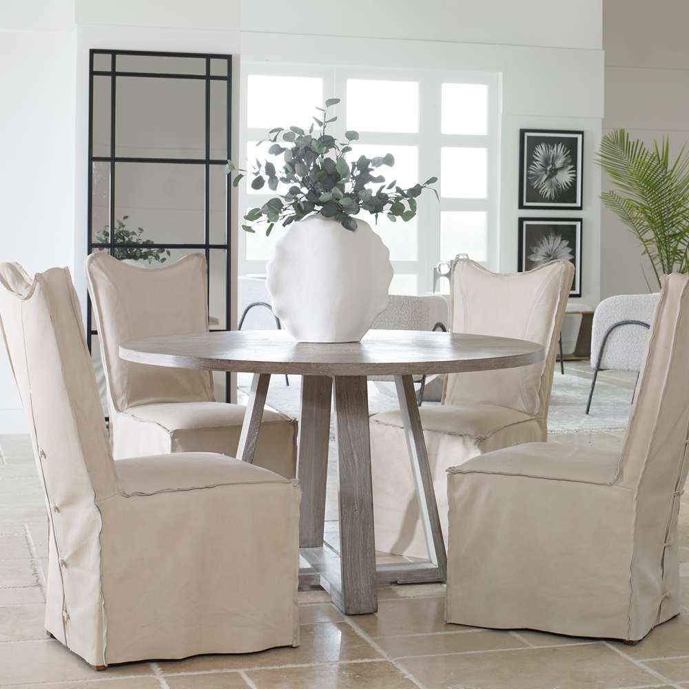 Uttermost - Gidran Gray Dining Table - 24952 veiw 4